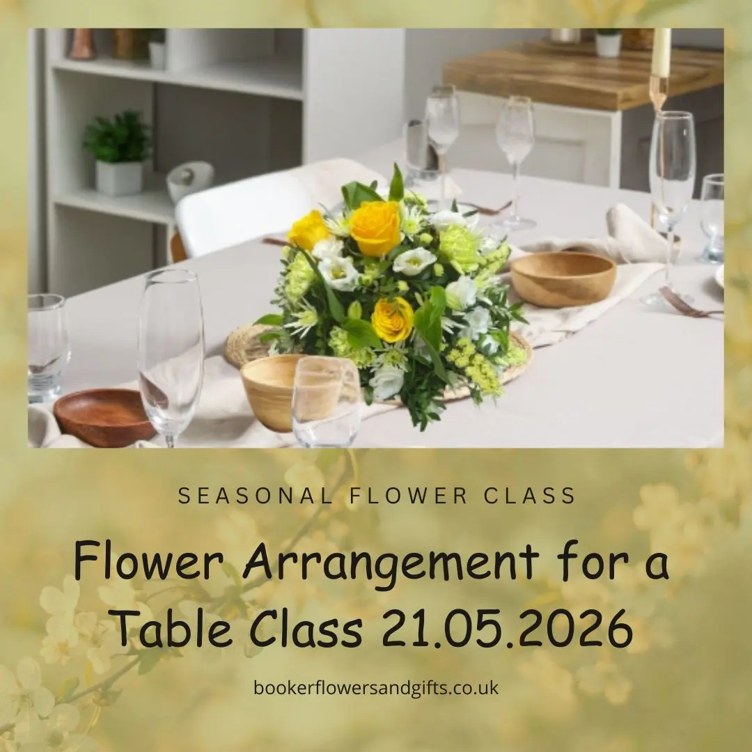 Learn to Create a Flower Arrangement for a Table